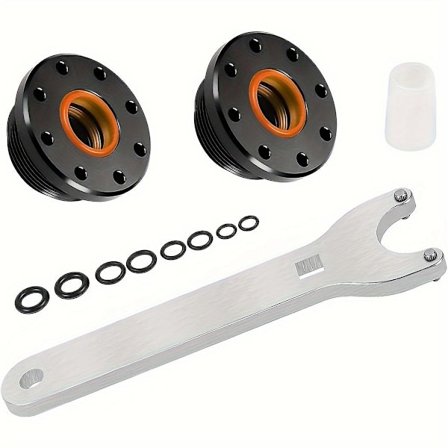 1 sett HC5345 tetningsreparasjonssett erstatning for Seastar HC5345 tetningsreparasjonssett - Frontmontert hydraulisk styresylindertetning & 