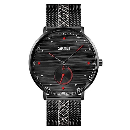 Skmei 9218 Men Horisontell Randig Urtavla Quartz Watch