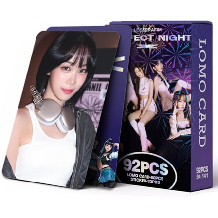Kpopbp Le Sserafim Album Photo Card Kpop Perfect Night Lomo(f2)