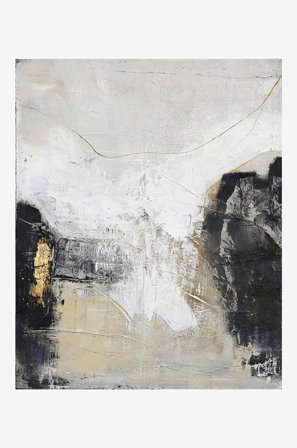 Malerifabrikken - Originalmålning White Noir - Vit - Tavlor - 90X120 - Från Homeroom