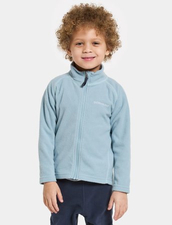 Didriksons Monte Kids' Full-Zip - Blue - 128