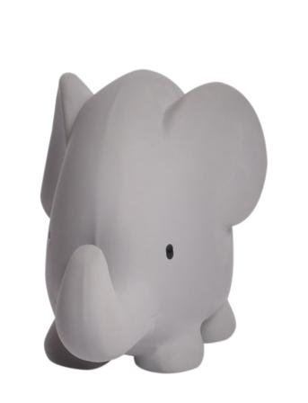 Natural Rubber Teether Elephant Toys Baby Toys Teething Toys Harmaa Tikiri