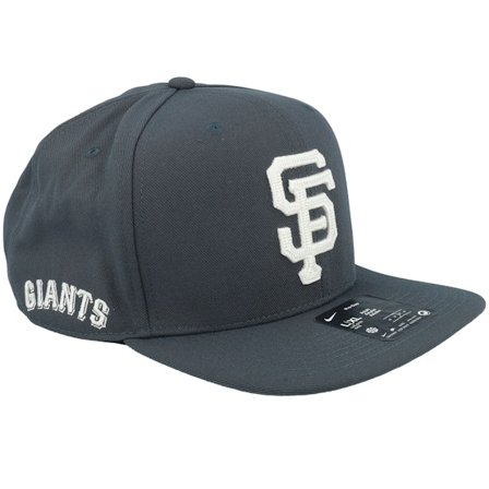 Nike MLB - MLB Gris snapback Casquette - San Francisco Giants Statement Dri-fit Pro Anthracite Snapback - Nike @ Hatstore