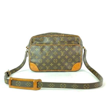 Louis Vuitton Vintage, Pre-owned Canvas louis-vuitton-bags Bruin, unisex, Maat:ONE Size