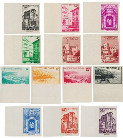 Monaco 1948-49 - YT 307-13C - Postfrisk