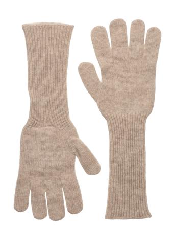 Aske Long Accessories Gloves & Mittens Mittens Beige MarMar Cph