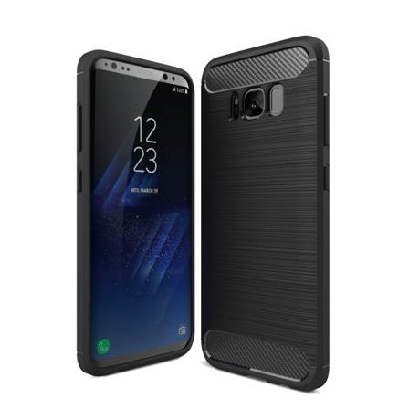Samsung Galaxy S8 + - Karbonfiberskal Svart