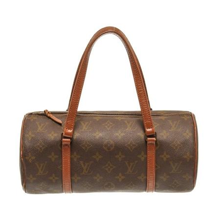 Louis Vuitton Vintage Pre-owned Louis Vuitton Brown Monogram Canvas Papillon Shoulder Väska brun, Dam Vintage Väskor, Dam, Storlek: ONE SIZE