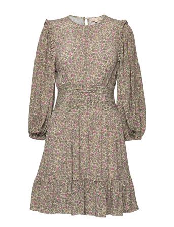 Festive Mini Dress Kort Klänning Multi/mönstrad By Ti Mo