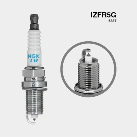 Spark plug NGK IZFR5G