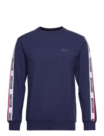 Felpa Underwear Night & Loungewear Pyjama Tops Blå Moschino Underwear
