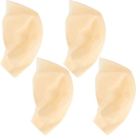 Latex Bald Caps Parykkhette for voksne, sminke, skallet hode, parykkhette, kostymetilbehør 4 stk (LGL)