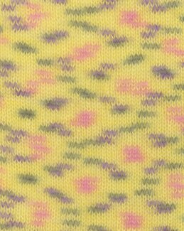 Garn Bella Color Gelb multi