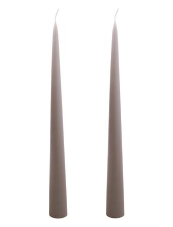 Hand Dipped Decoration Candles, 2 Pack Home Decoration Candles Pillar Candles Harmaa Kunstindustrien