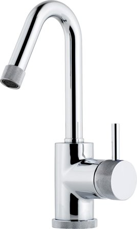 Mora Izzy Tvättställsblandare krom/lättrad, Badrum