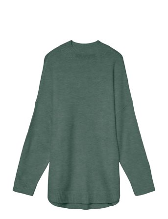 Vero Moda | Vmplaza Ls Highnck Long Pullover Ga Noos | XS