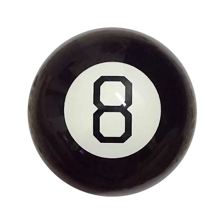 Förutsäg magic boll svart 8 boll för barn Vuxna Party Favor födelsedagspresent