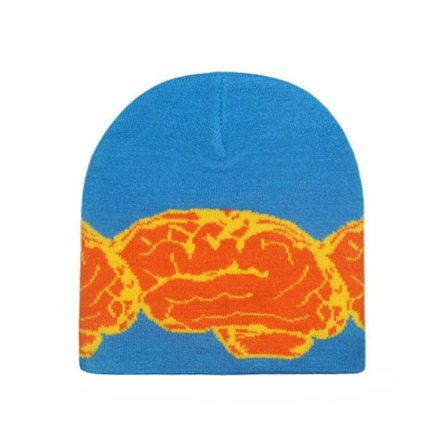 Hip Hop Kasket Strikkede Huer BLÅ