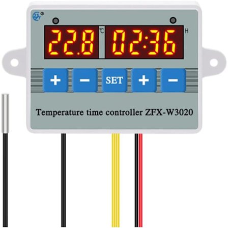 ZFX-W3020 Digital Intelligent Temperaturregulator Termostat Timer Switch Modul -55-110 Celsius (AC 220V)