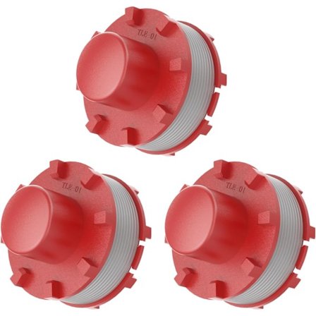 3 st trimmerspole, 3405096 trimmertråd kompatibel med Einhell Power X-Change GE-CT 36/30 LI E SOLO, AGILLO 36/255 BL, AGILLO 18/200