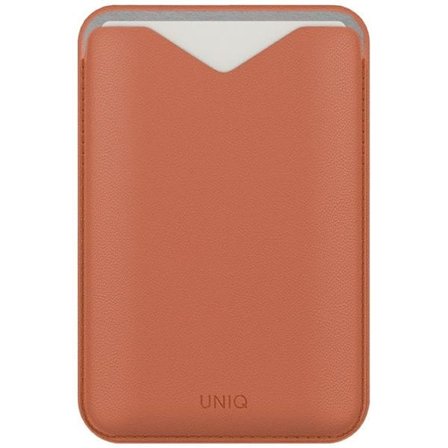 Uniq Lyden Evo magneettinen puhelimen lompakko - oranssi