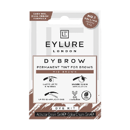 Eylure Dybrow Mid Brown Ögonbryn Unisex ONESIZE