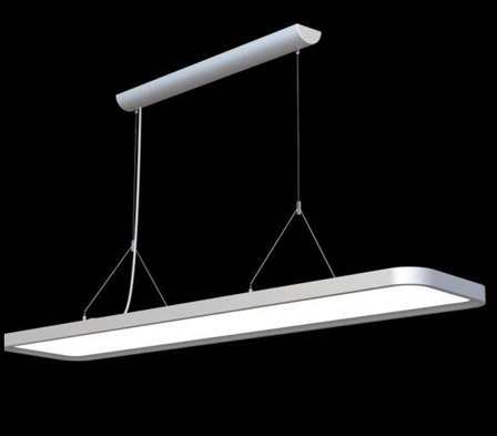 SYNERGY 21 LED office line Abhängepanel grau