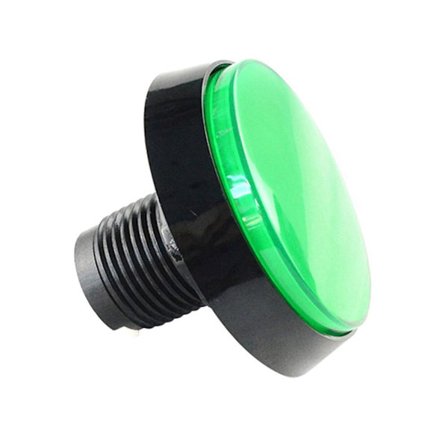 3 kpl Arcade Button Game Player -painike VIHREÄ