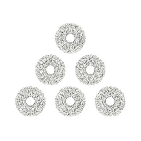 6 stk. moppeklude til Bot L10S Ultra/ S20 / S10 Pro / X10 til Q til B101CN robotstøvsuger