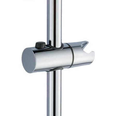 Justerbar brusehovedholder til 24 mm vægstang