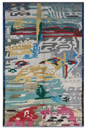 Klein Moroccan Berber - Afghanistan 122X188 Wolle, Teppich