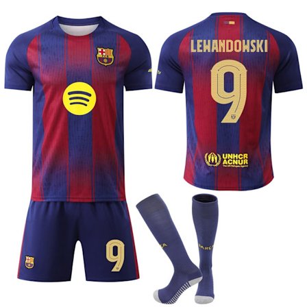 2025-2026 Barcelona UEFA Champions League Ny Fodboldtrøje (Inklusive Sokker) - Perfekt