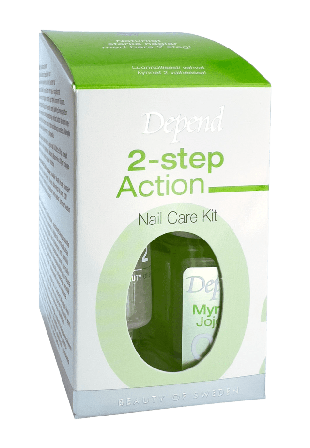 Depend O2 2-step Action Nail Care Kit Nagelvård Dam 1 PCS