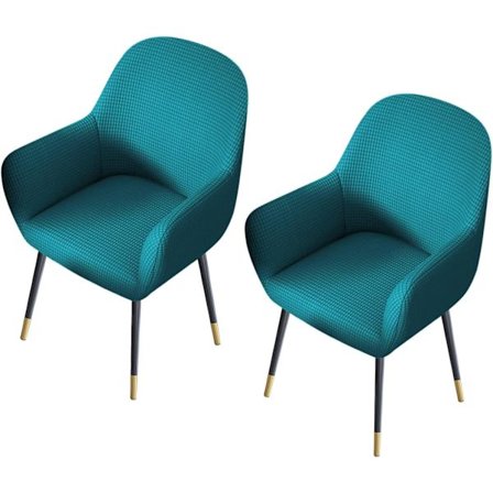 (tummanvihreä) Tuolin suoja kotelot käsinojilla, Yleismaailmallinen ruokasaliin, keittiöön,