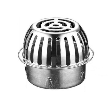 (Diameter: 90mm 304) Rännsils i rostfritt stål - Rännsil - Lövfilter för takrör, löv, mossa 90cm