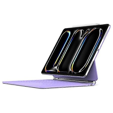 DUX DUCIS Kompatibelt Läderfodral för iPad Pro 13 (2024) med Magnetisk Styrplatta och Bluetooth-tangentbord