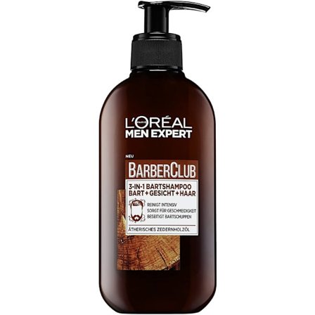 L'Oréal Men Expert Barber Club 3-i-1 schampo för huvud och skägg