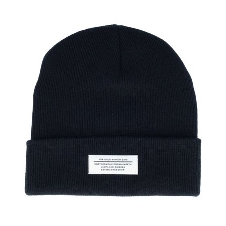 SQRTN - Svart cuff Beanie - Cold Winter Beanie Black Cuff @ Hatstore
