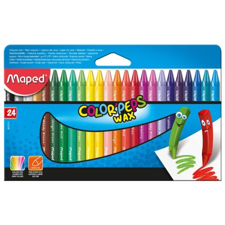Maped Color Peps Vaxkritor 24-set (3 år+)