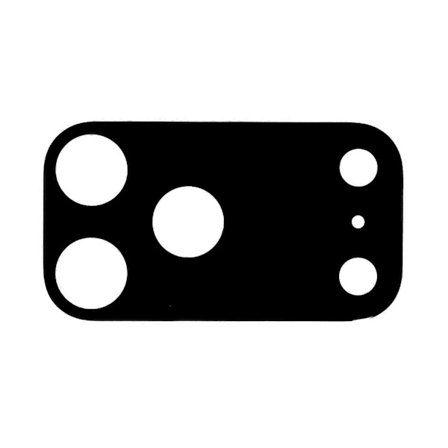 Kompatibel med iPhone 17 Pro herdet glass linsebeskytter svart silketrykk kameralinsefilm-lingling}