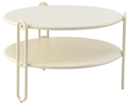 Brafab Blixt Soffbord Pearl White, Utemöbler