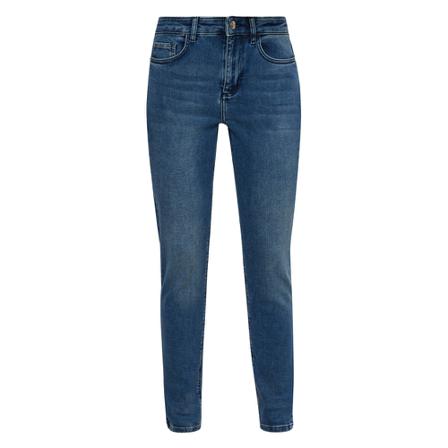 Comma, Skinny Jeans Blauw, Dames, Maat:L