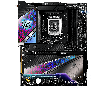 ASRock Z890 Nova WiFi, ATX LGA1851, 1x M.2 PCIe 5.0, 5x M.2 PCIe 4.0, 2x Thunderbolt 4, 2.5GbE + 5GbE LAN, Wi-Fi 7 320MHz (802.11be), BT5.4