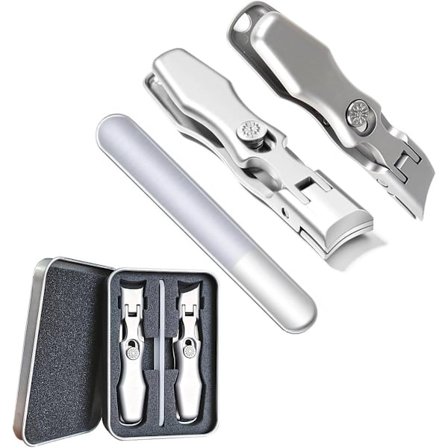 Bærbar ultraskarp negleklipper, negleklipper, negleklipper, egnet for eldre med tykke negler, negleklipper, ultraskarp negleklipper, negleklipper