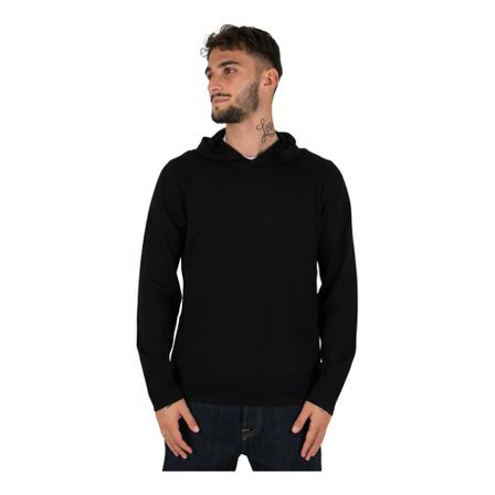 Vince Hoodie Wool Sort, Herre