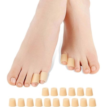 Tåskydd i gel, 16-pack, liten storlek