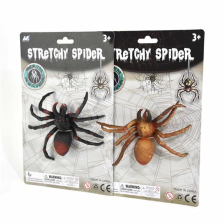 Robetoy 41571 Leksaker Djur Spider Stretch Spindel 14x10cm Välj 1.svart
