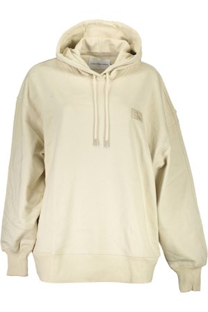 Calvin Klein Felpa Senza Zip Donna Beige