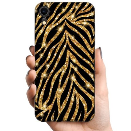 Kompatibel Mobilcover til Apple iPhone XR Guld & Glitter