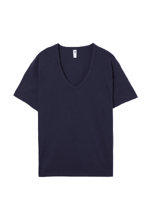 Å WOMAN V-ringad t-shirt NINA T-shirts & toppar Blå S